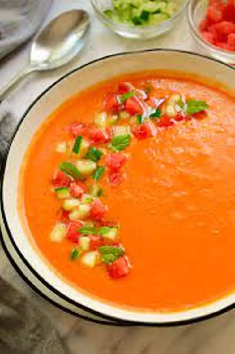 soupe froide gaspacho été recette