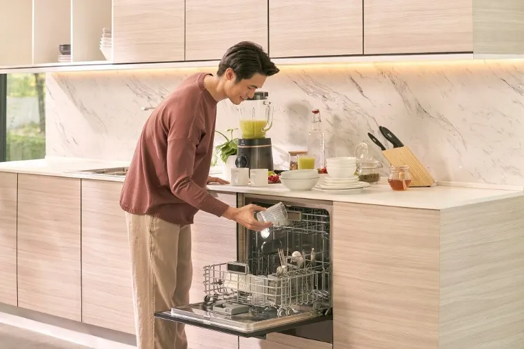 comment ranger couverts tiroir lave-vaisselle verres