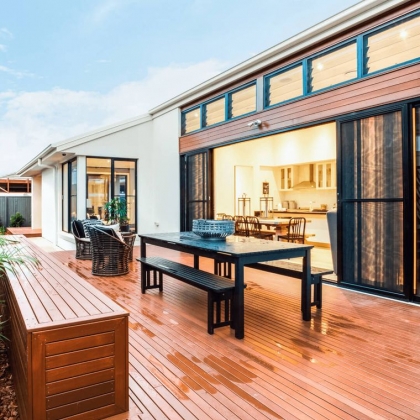 protéger une terrasse en bois entretien deck astuces