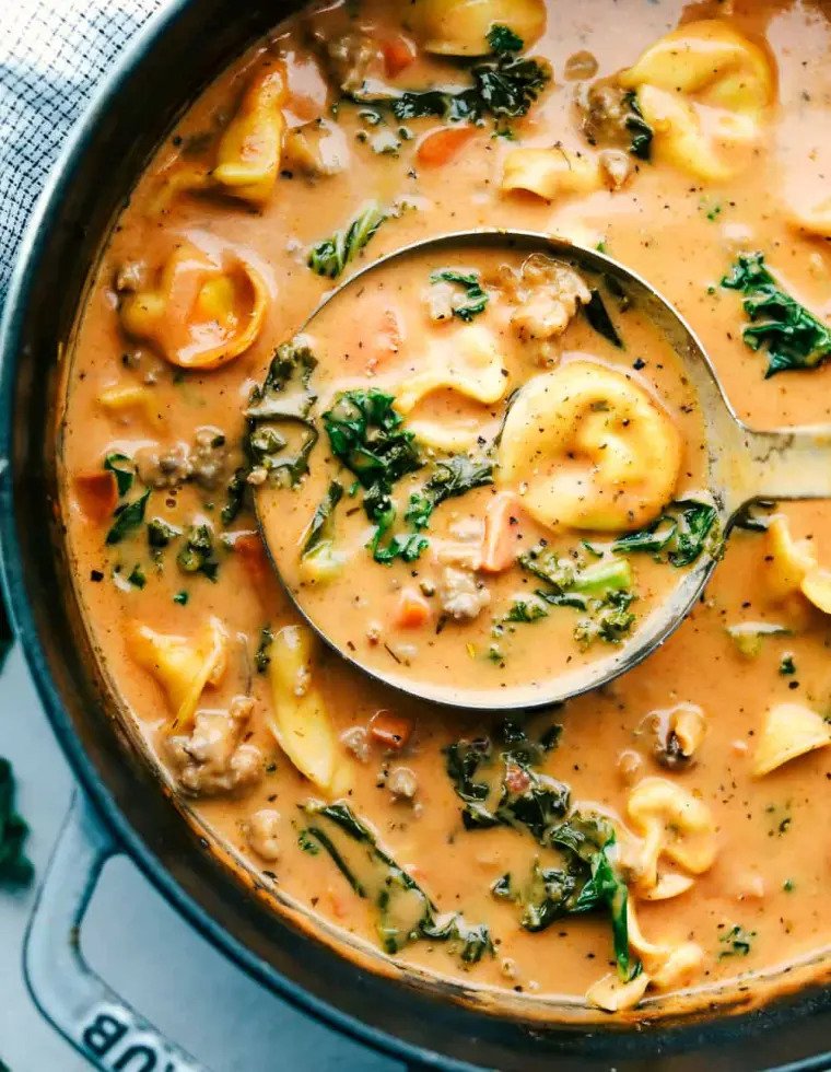 soupe d'automne aux champignons
