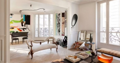 appart style haussmannien contemporain