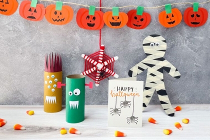 déco halloween bricolage enfant