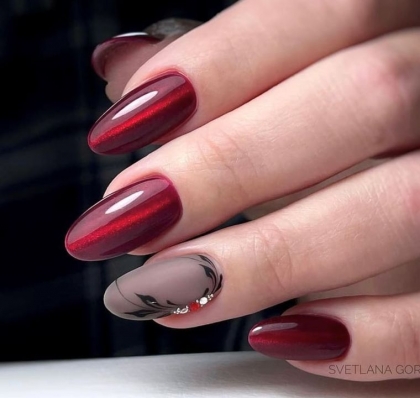 deco ongle hiver tendances manucure 2022