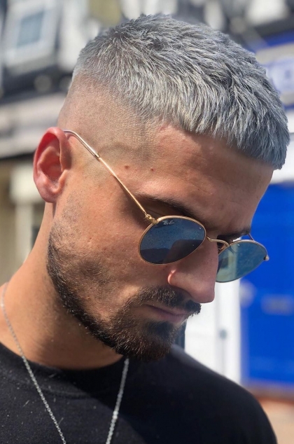 french cut coiffure homme 2022 tendance