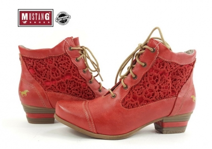 mustang bottine femme originales