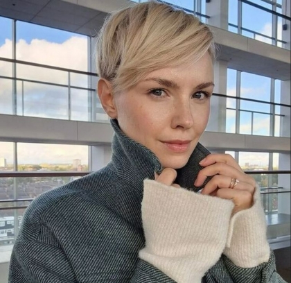 coupe pixie asymétrique femme 40 ans