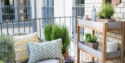 comment placer pots sur terrasse