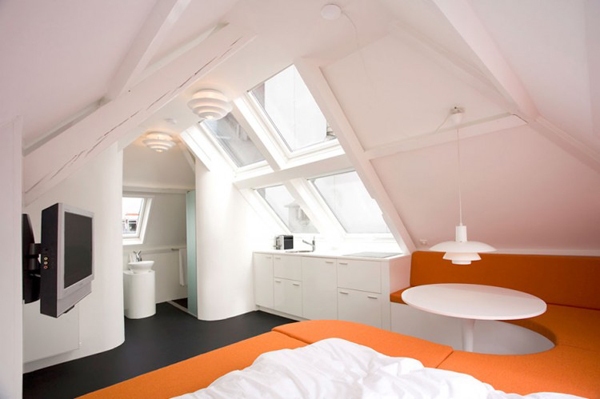 Appartement design futuriste compact MAFF