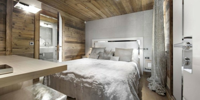 Chalet Eden chambre à coucher design contemporain