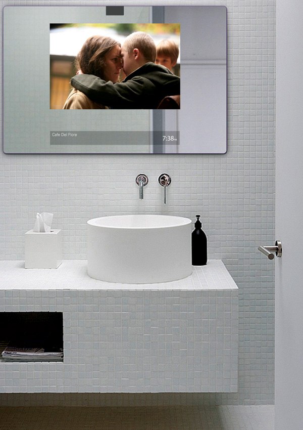 Miroir de salle de bain design
