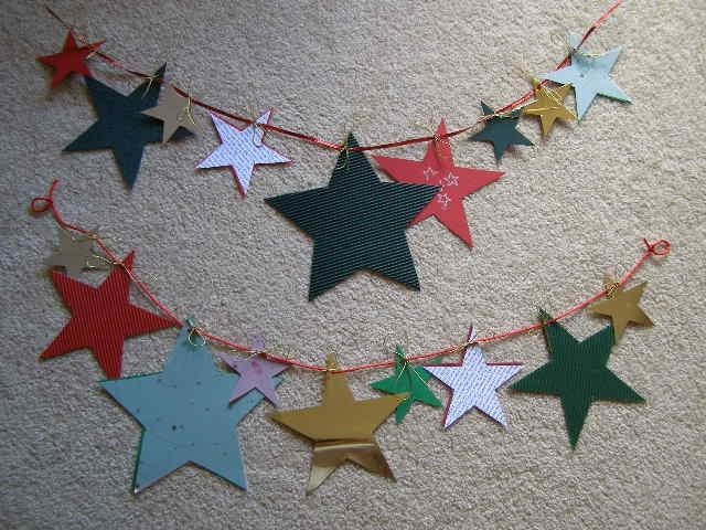 Noël pour les enfants guirlande étoiles