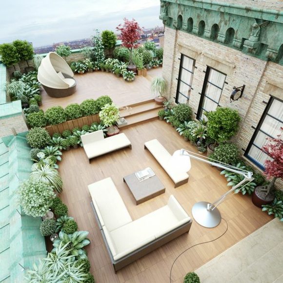 aménager une terrasse ultra moderne