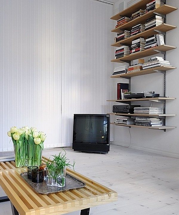 appartement design scandinave meubles bois