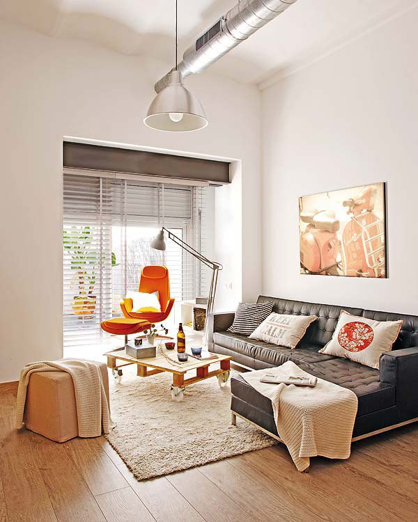 appartement moderne barcelone couleurs vives