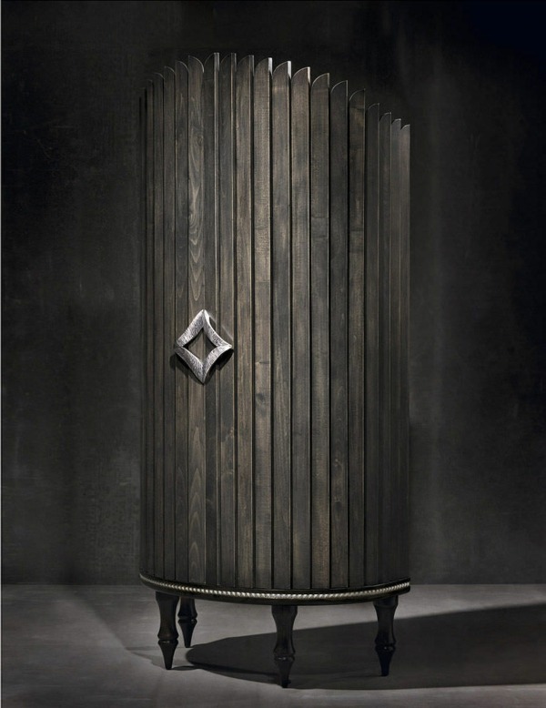 armoire contemporaine design bois