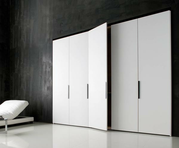 armoire pratique noir blanc