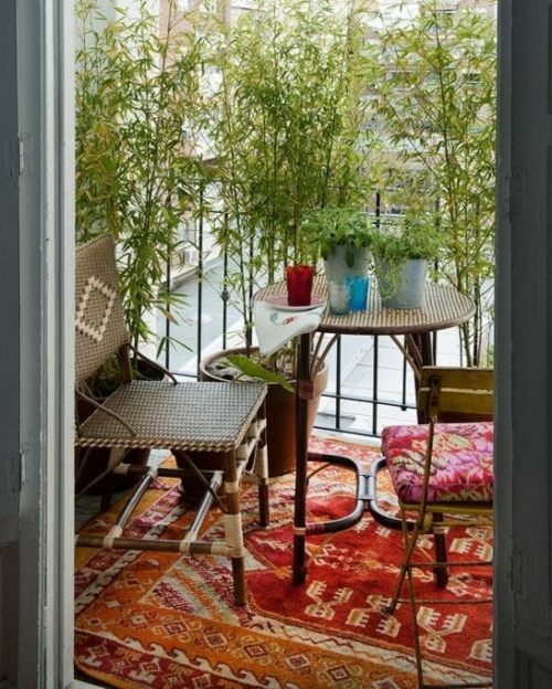 balcon deco plantes idee