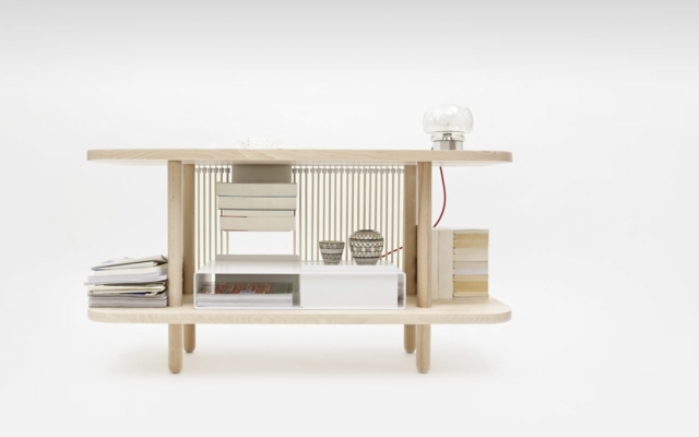 Buffet bas inspiré des meubles scandinaves en bois polit immobilier 