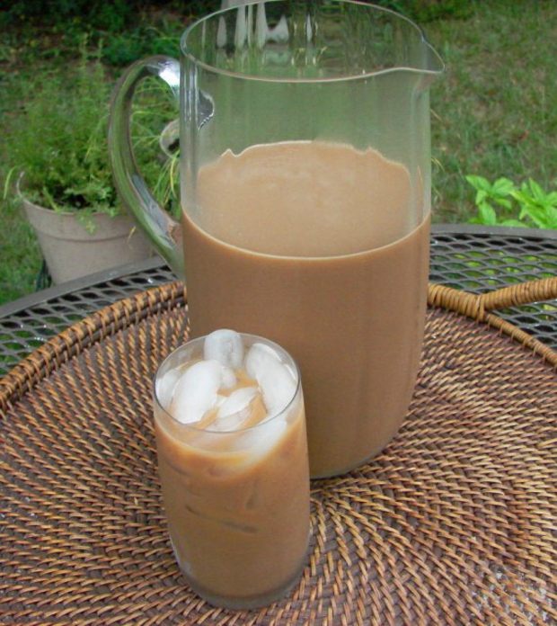 café glacé mocha latté