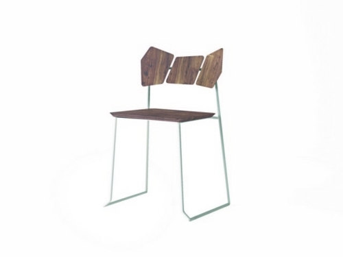 chaise bois conception métal