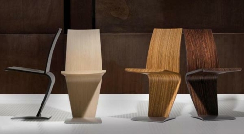 chaise bois modèle original design