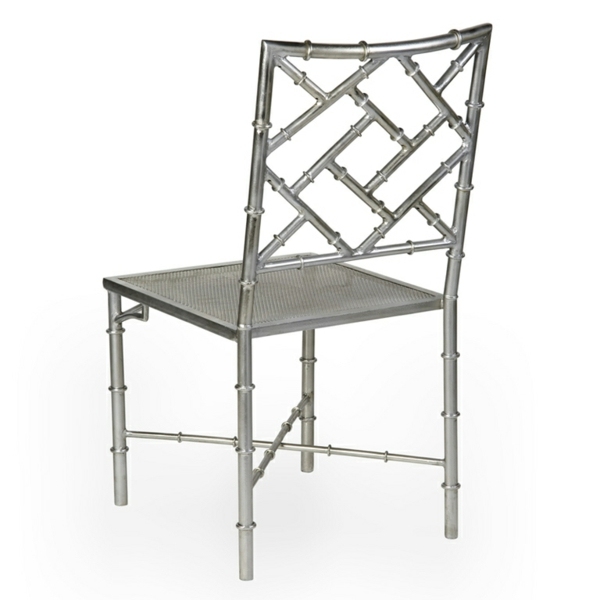 chaise design métal moderne