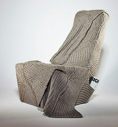 chaise originale design Aga Brzostek