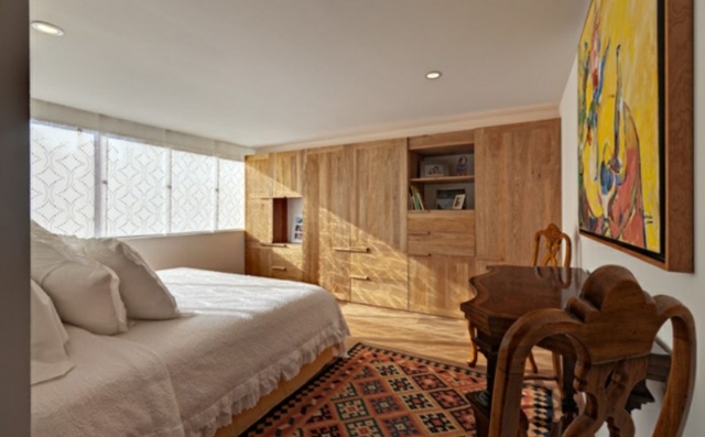 chambre coucher lumiere rasante meuble baroque