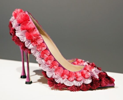 chaussures femme stilettos roses