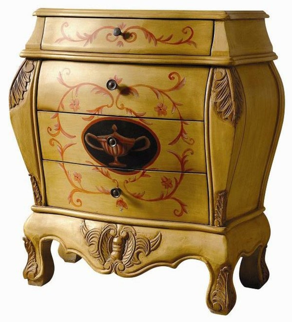 Meubles anciens, commode de style chinois