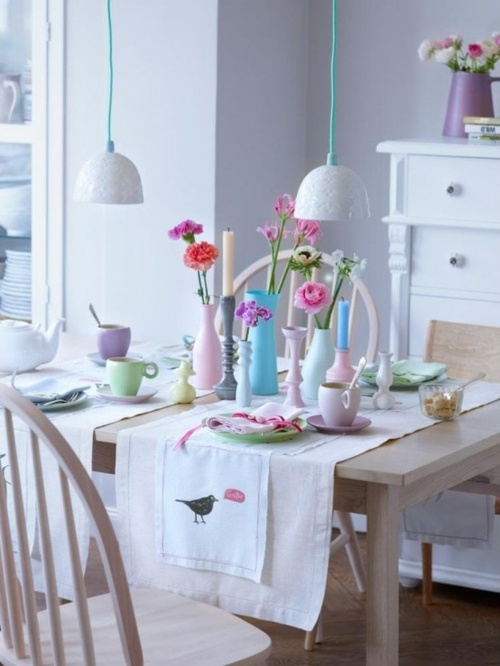 décoration cuisine idée table