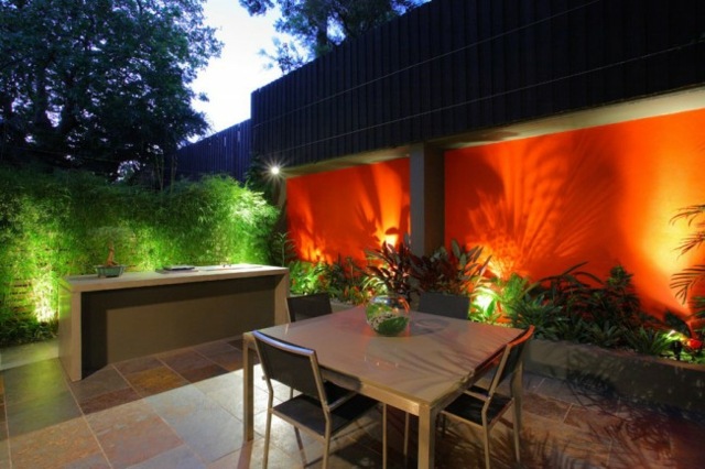 décoration jardin meubles extérieurs modernes