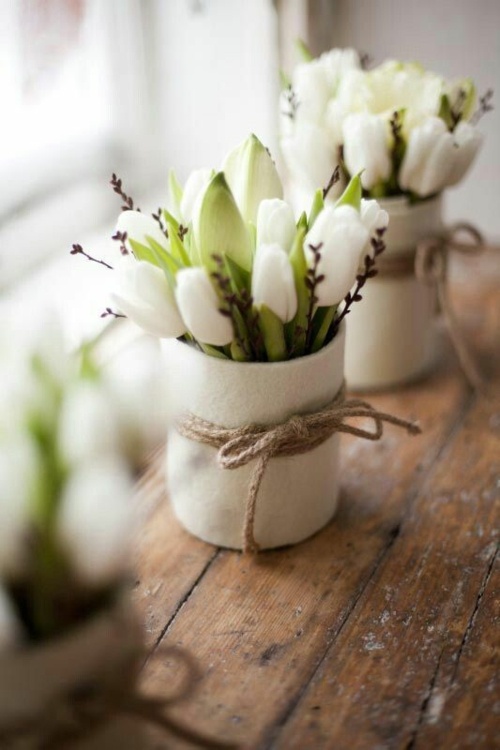 decoration printemps tulipes