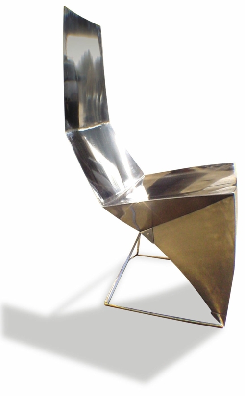 design exceptionnel chaise métallique