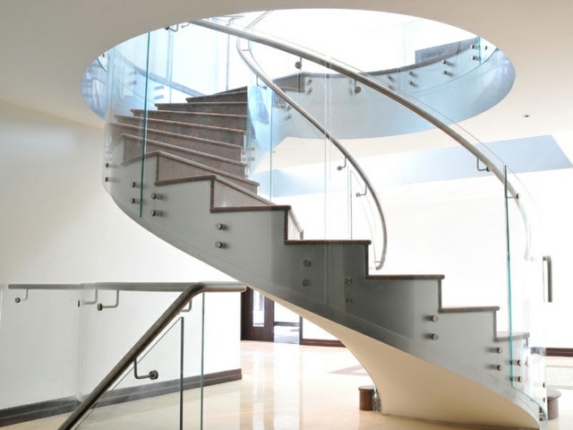 design intérieur du futur escaliers circulaires