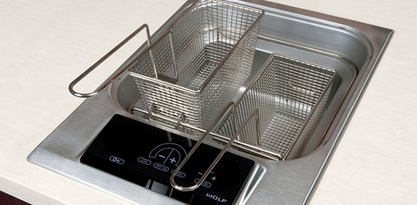 design interieur innovation cuisine friteuse tiroir