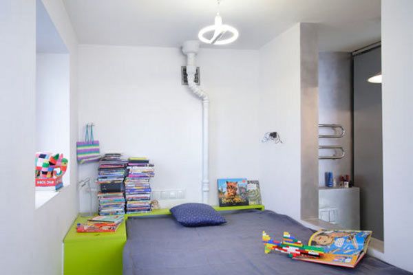 design petit appartement moderne living