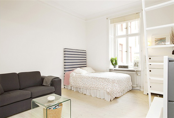design scandinave living chambre à coucher