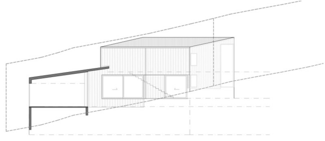 détail architectural plan maison design