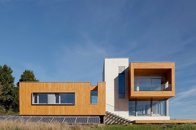 exterieur moderne maison bois design