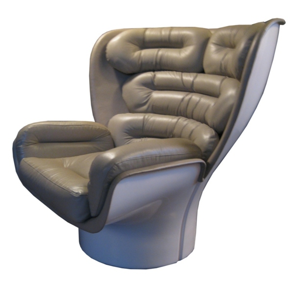 fauteuil de design moderne gris