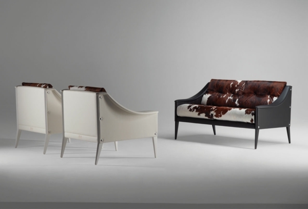 fauteuil salon canapé cuir design