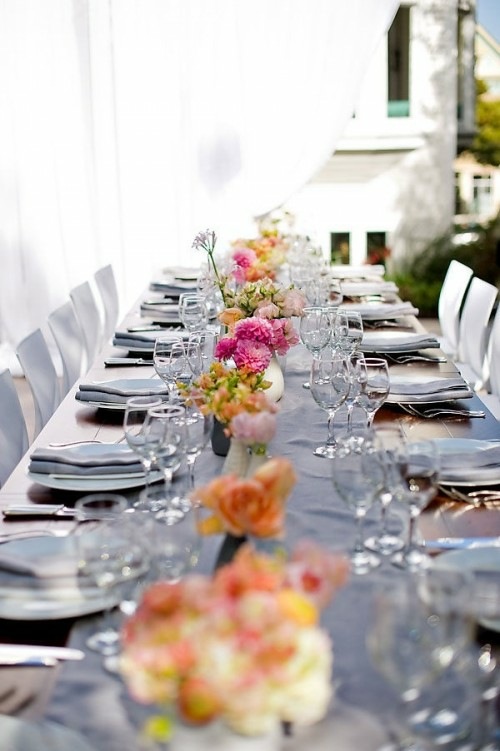 idées décoration table mariage élégante
