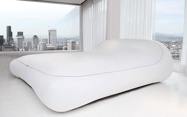 lit design blanc contemporain