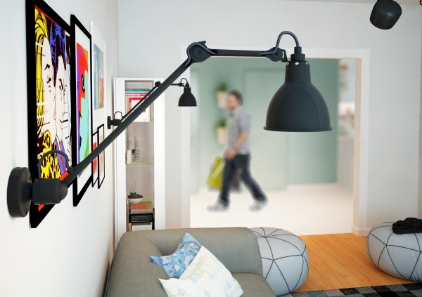lofts-design-Mooseberry-Design-applique-murale-noire-tableaux-canapé-gris