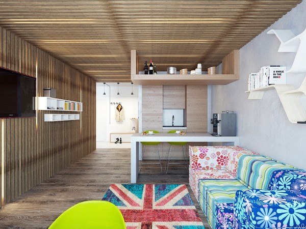 lofts-design-Mooseberry-Design-canapé-tapisserie-couleurs-fraîches