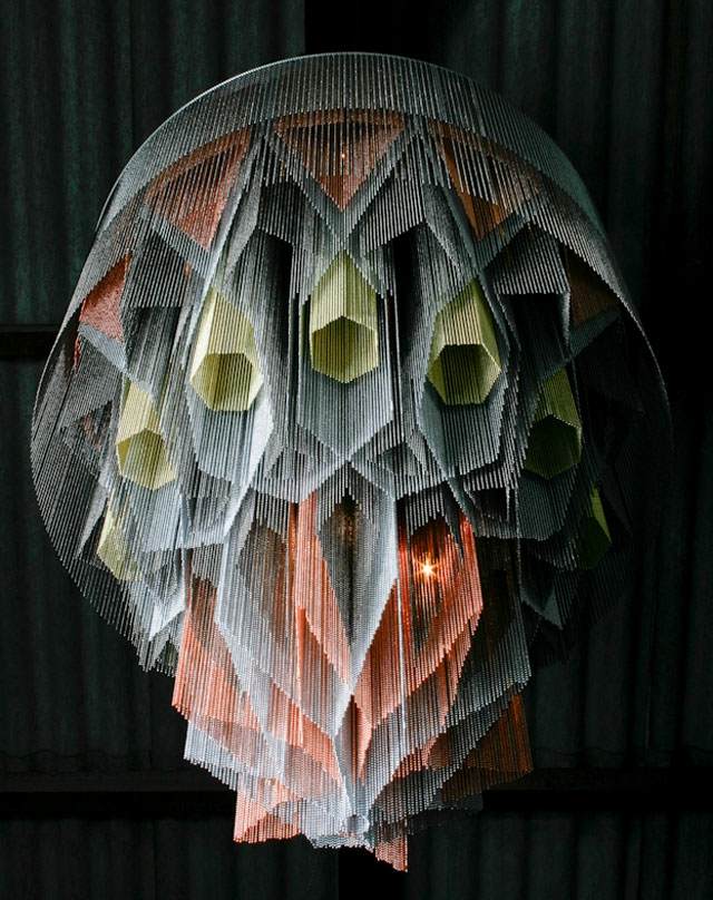 lustre contemporain design Mandala