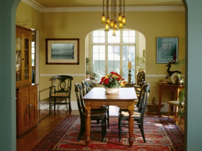 maison salle à manger traditionnelle meubles classiques