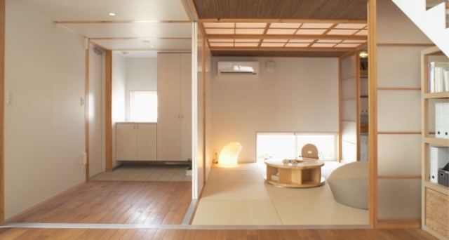 maison de style japonais minimaliste-moderne