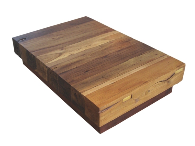 métal bois table basse design
